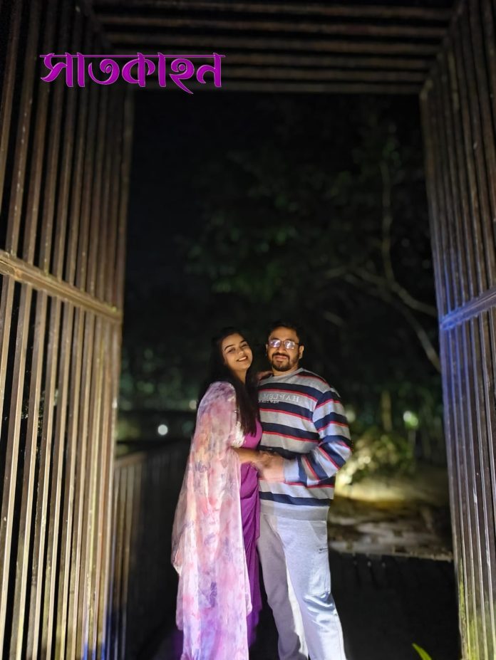 মডেল: আশরাফুন্নেসা হিয়া ও সাদী; ছবি: সাতকাহন২৪.কম