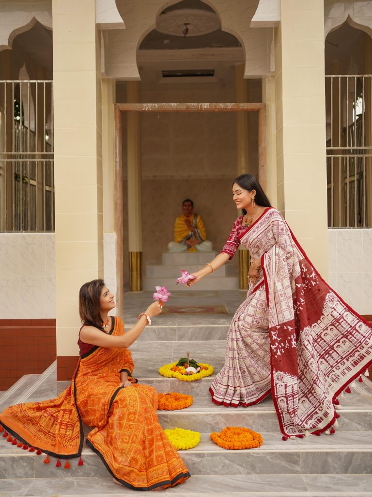 দুর্গাপূজায় ফ্যাশন হাউজ সাতকাহন- এর আয়োজন