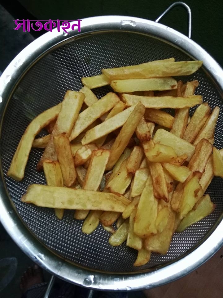 ঘরেই তৈরি করুন ফ্রেঞ্চ ফ্রাই
