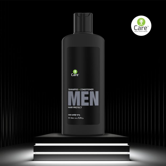 উজ্জ্বলা কেয়ার মেন হেয়ার প্রোটেকশন শ্যাম্পু। ছবি: উজ্জ্বলা কেয়ার